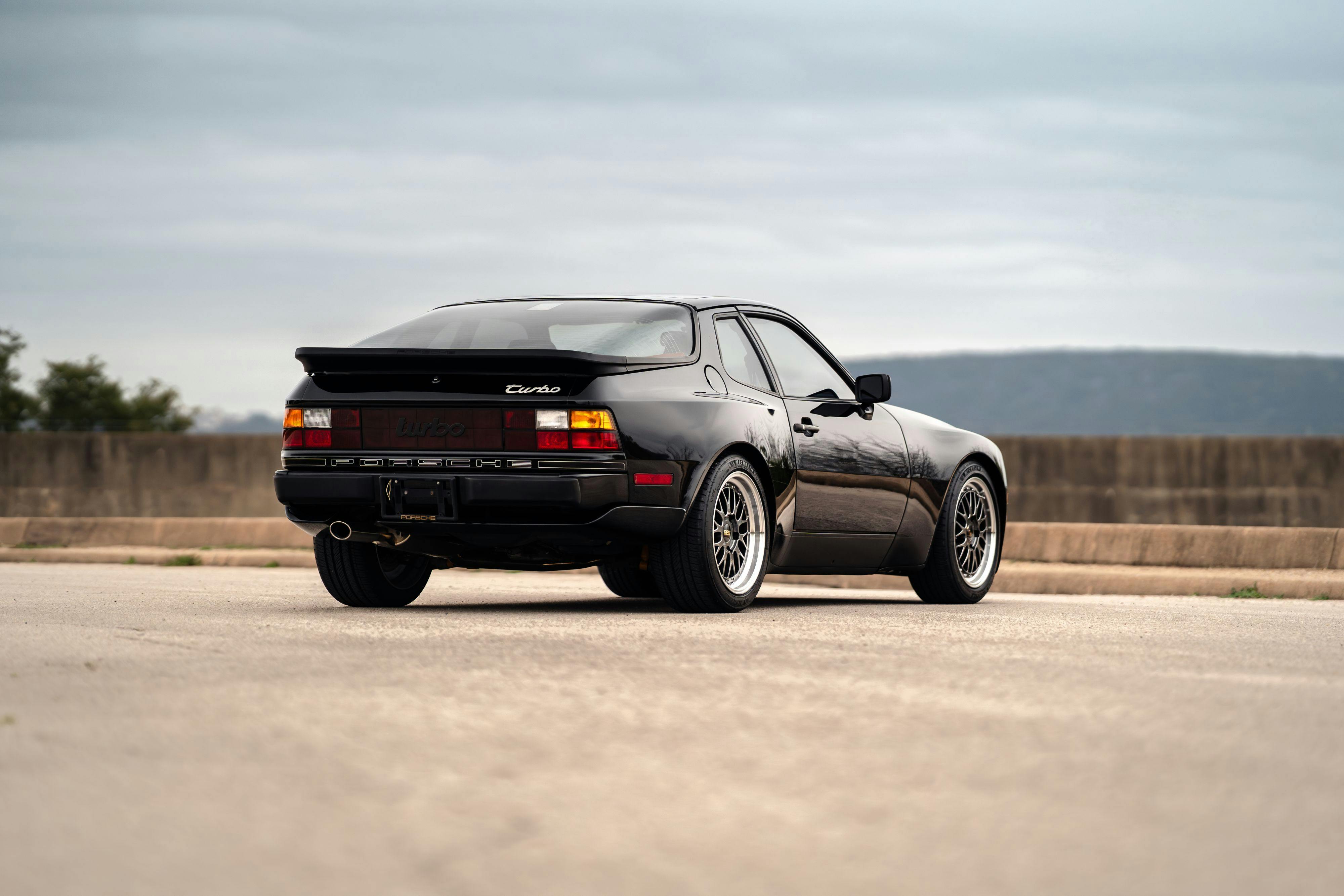 1986 Porsche 944 Turbo in Black on Black in Lakeway, TX.