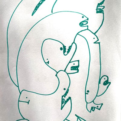 Joe Muggs with Ibrahim Alfa Jr