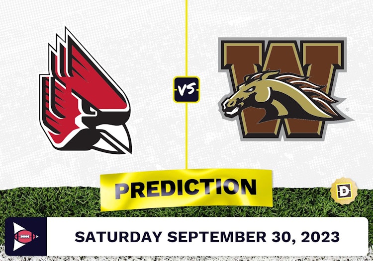 Ball State vs. Western Michigan CFB Prediction and Odds - September 30, 2023