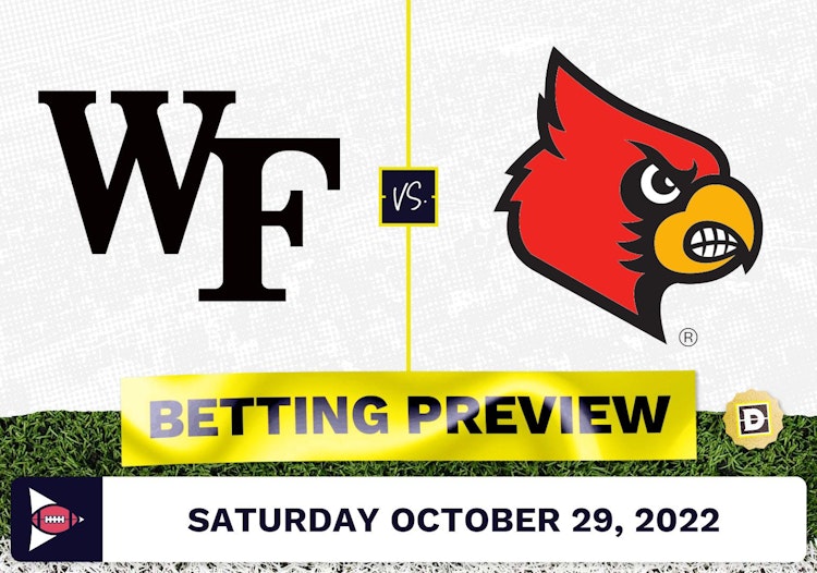 Wake Forest vs. Louisville CFB Prediction and Odds - Oct 29, 2022