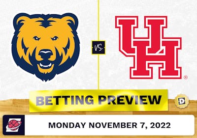 Northern Colorado vs. Houston CBB Prediction and Odds - Nov 7, 2022