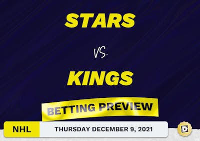 Stars vs. Kings Predictions and Odds - Dec 9, 2021