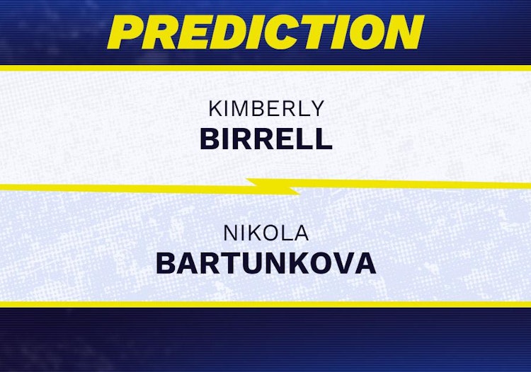 Kimberly Birrell vs Nikola Bartunkova Tennis Prediction.
