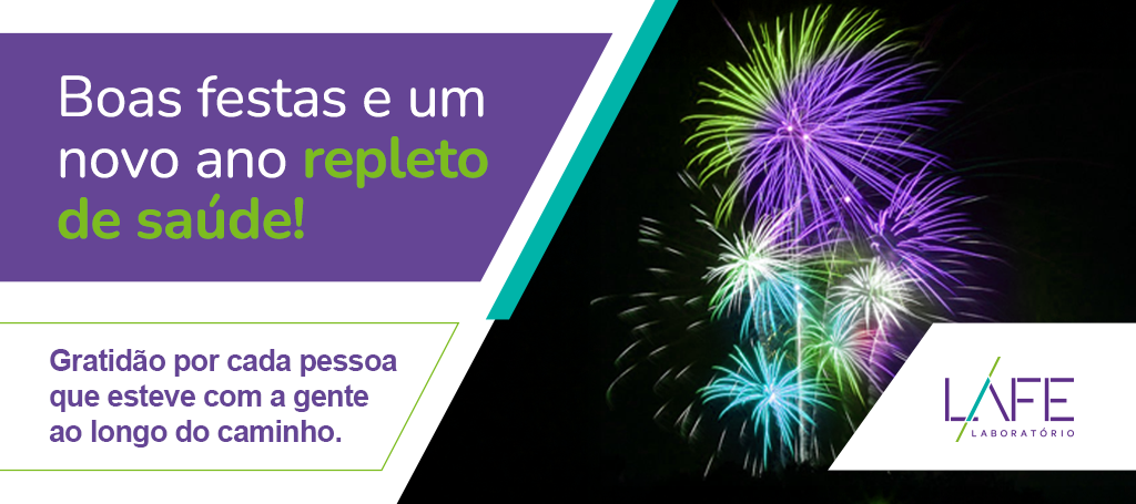 Boas festas e um 2026 com mais saúde para todos!