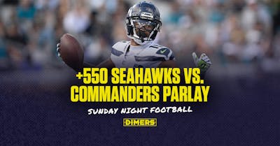 Parlay these Seahawks vs. Commanders player props at boosted +550 odds for Sunday Night Football betting