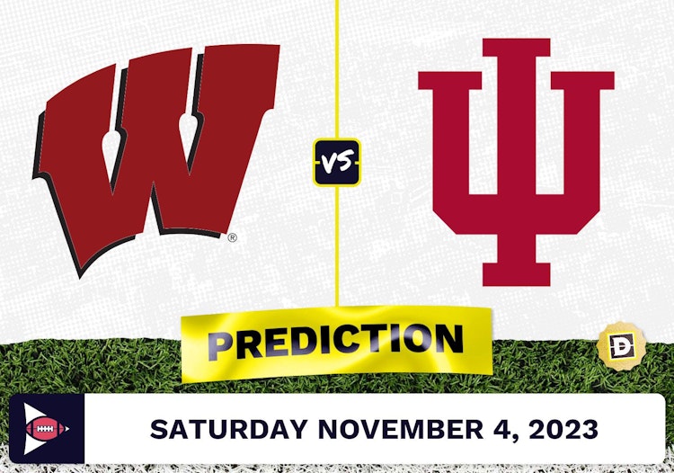 Wisconsin vs. Indiana CFB Prediction and Odds - November 4, 2023