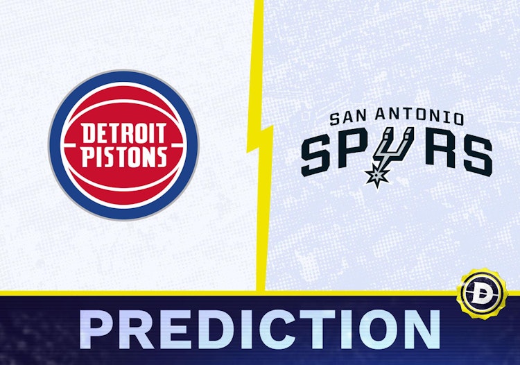 Detroit Pistons vs. San Antonio Spurs Prediction, Odds, NBA Picks [4/14/2024]