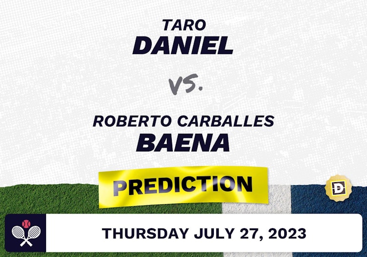 Taro Daniel vs. Roberto Carballes Baena Prediction - Croatia Open 2023