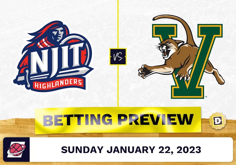 N.J.I.T. vs. Vermont CBB Prediction and Odds - Jan 22, 2023