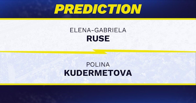 Elena-Gabriela Ruse vs Polina Kudermetova Tennis Prediction.