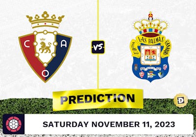 Osasuna vs. Las Palmas Prediction and Odds - November 11, 2023