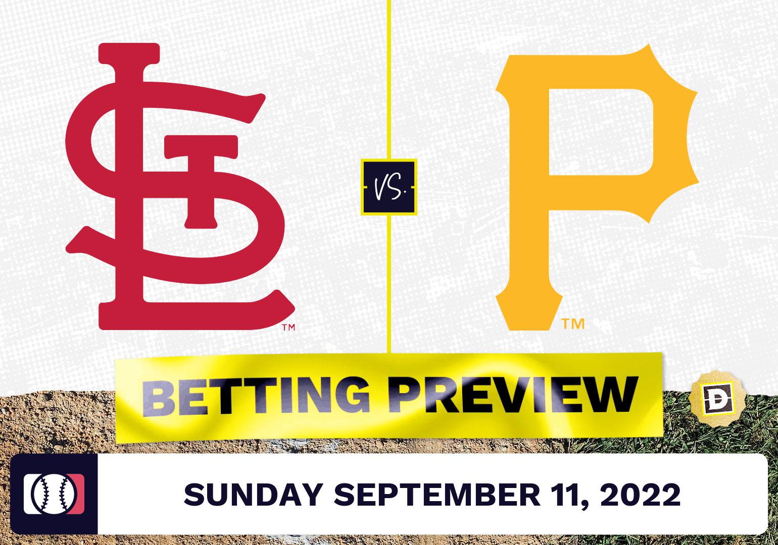 Cardinals vs. Pirates Prediction and Odds - Sep 11, 2022
