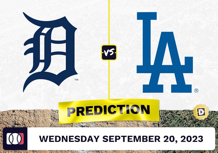 Tigers vs. Dodgers Prediction for MLB Wednesday [9/20/2023]