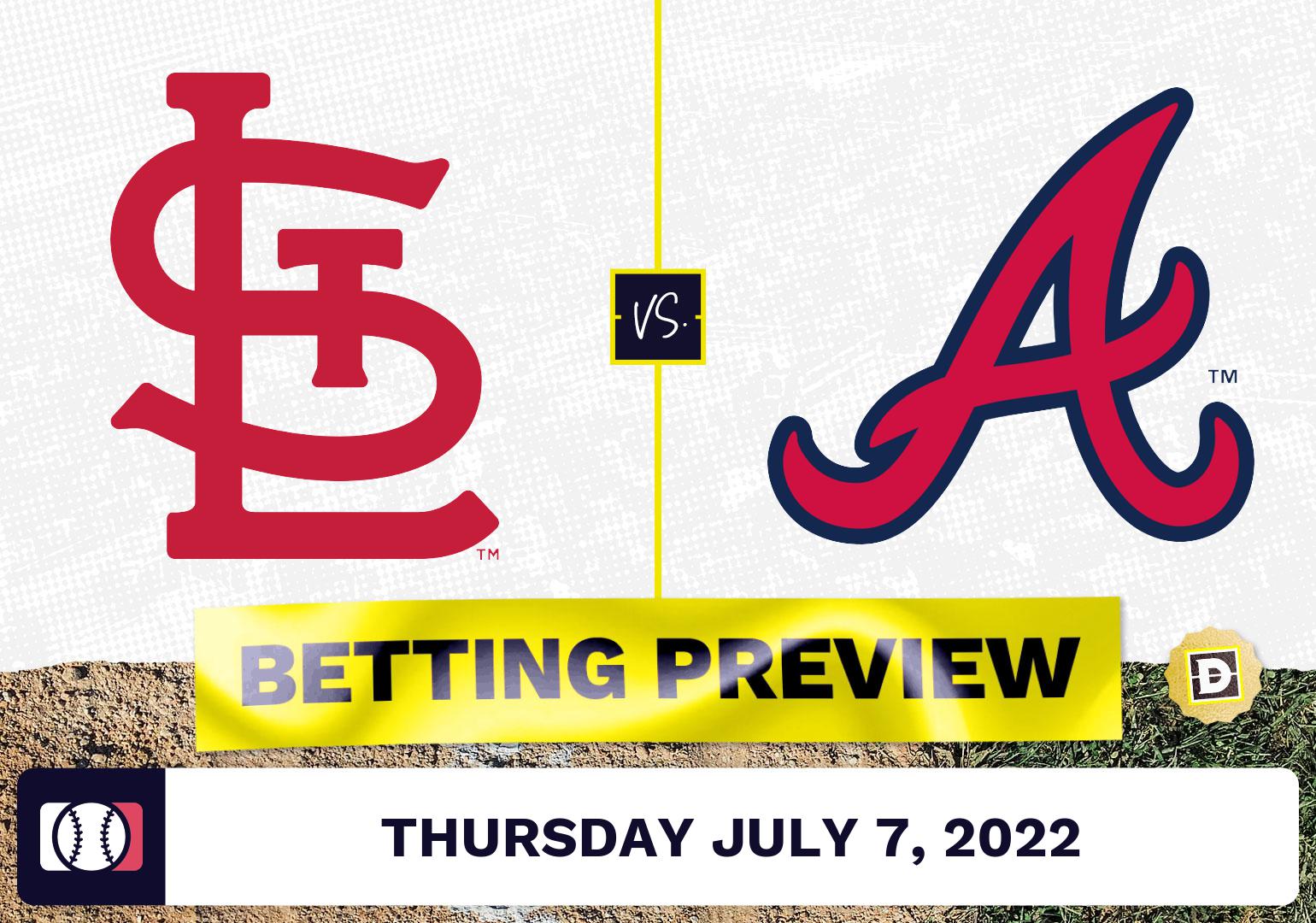 Cardinals vs. Braves Prediction and Odds - Jul 7, 2022
