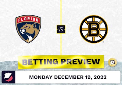 Panthers vs. Bruins Prediction and Odds - Dec 19, 2022