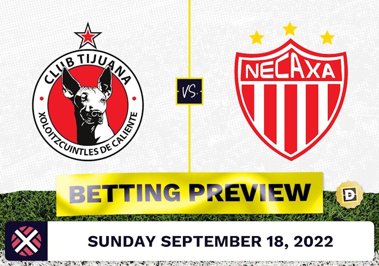 Club Tijuana vs. Necaxa Prediction and Odds - Sep 18, 2022