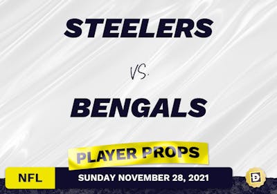 Steelers vs. Bengals Projected Player Stats - Nov 28, 2021
