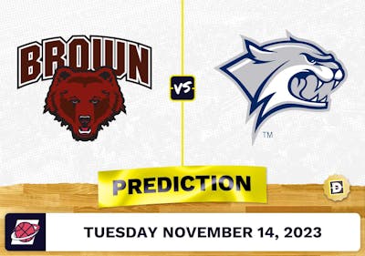 Brown vs. New Hampshire Basketball Prediction - November 14, 2023