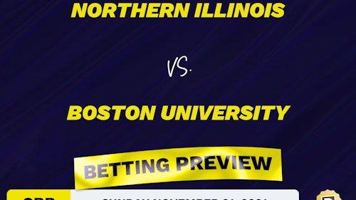 Northern Illinois vs. Boston University CBB Predictions and Odds - Nov 21, 2021
