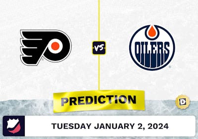 Philadelphia Flyers vs. Edmonton Oilers Prediction, Odds, NHL Picks  [1/2/2024]