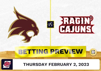 Texas State vs. Louisiana-Lafayette CBB Prediction and Odds - Feb 2, 2023