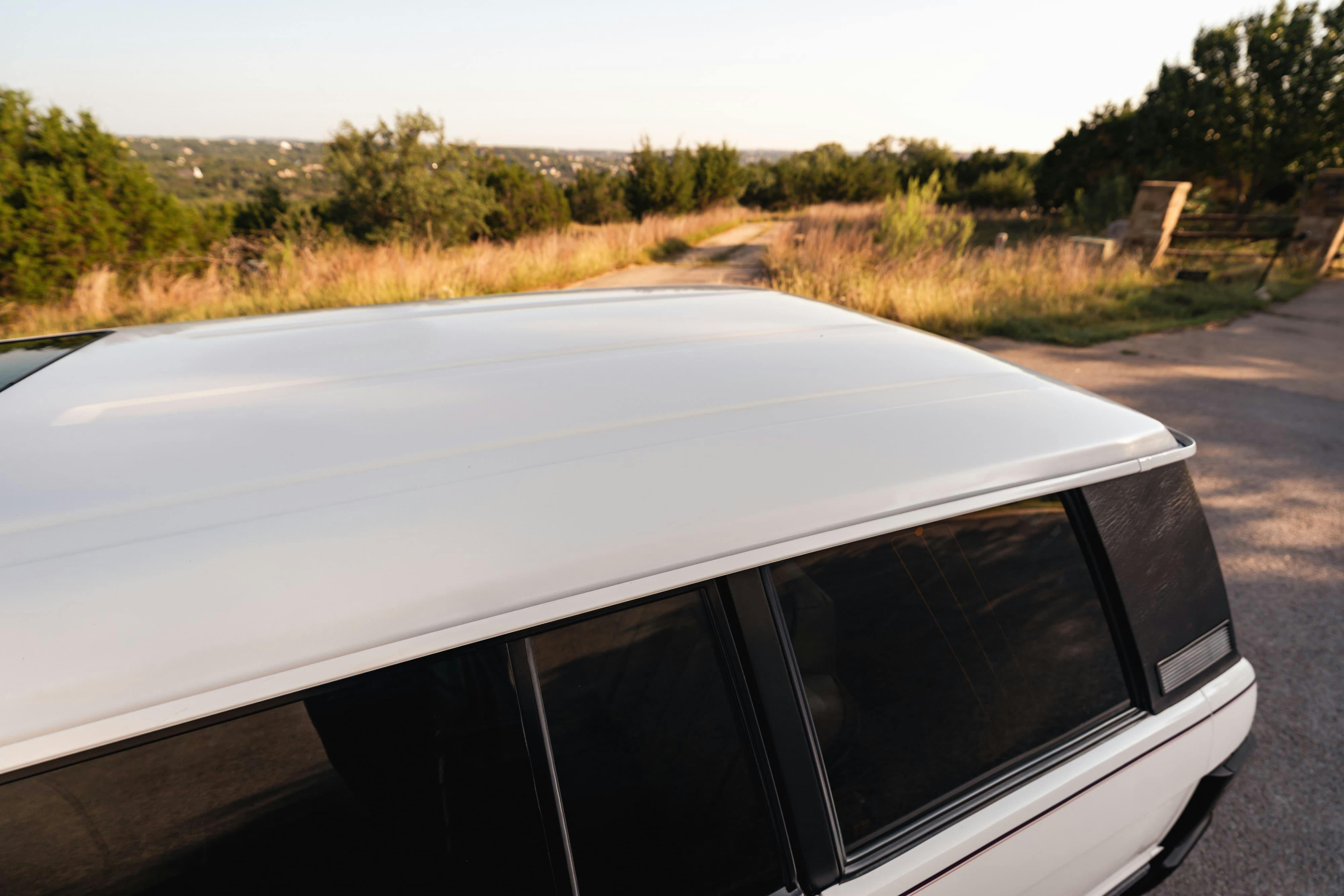 1995 White Land Rover Range Rover County Long Wheel Base in Austin, TX.