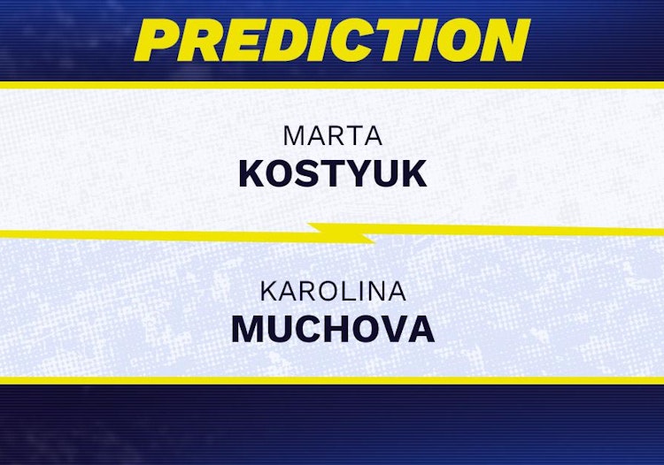 Marta Kostyuk vs Karolina Muchova Tennis Prediction.