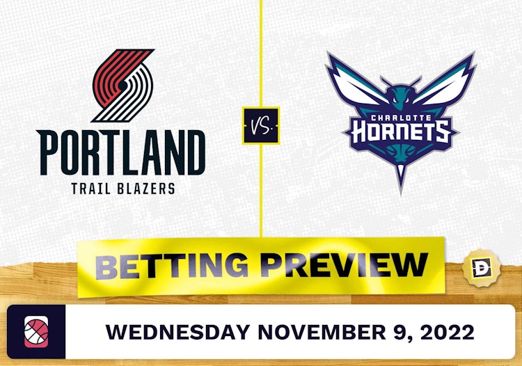 Trail Blazers vs. Hornets Prediction and Odds - Nov 9, 2022