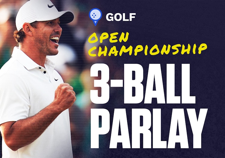 Open Championship Golf 3-Ball Parlay 2023