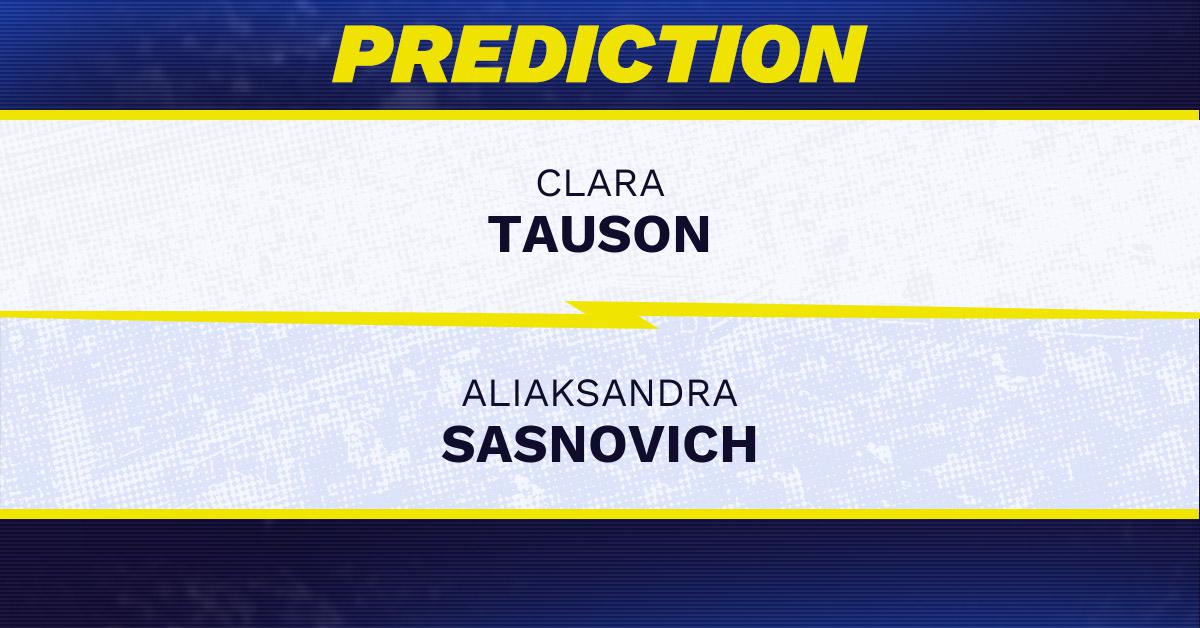 Clara Tauson vs. Aliaksandra Sasnovich prediction, odds, picks for WTA Brisbane International 2026