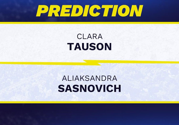 Clara Tauson vs Aliaksandra Sasnovich Tennis Prediction.