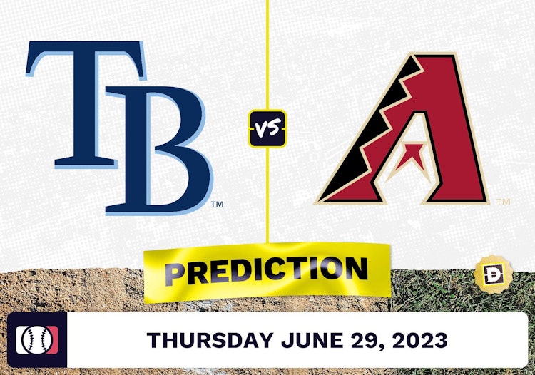 Rays vs. Diamondbacks Prediction for MLB Thursday [6/29/2023]