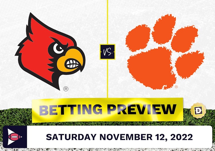 Louisville vs. Clemson CFB Prediction and Odds - Nov 12, 2022