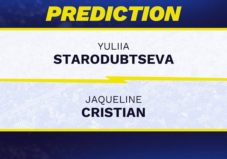 Yuliia Starodubtseva vs Jaqueline Cristian Tennis Prediction.