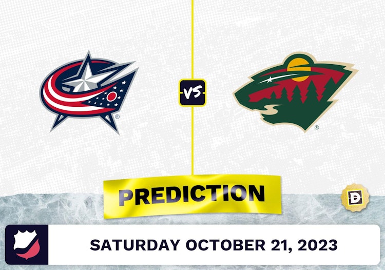 Blue Jackets vs. Wild Prediction and Odds - October 21, 2023