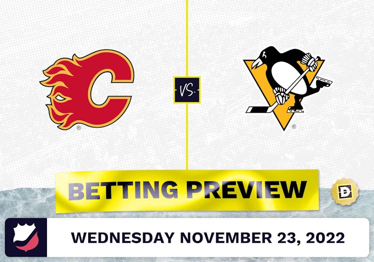 Flames vs. Penguins Prediction and Odds - Nov 23, 2022