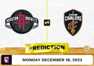 Houston Rockets vs. Cleveland Cavaliers Prediction, Odds, Picks for NBA Monday [12/18/2023]