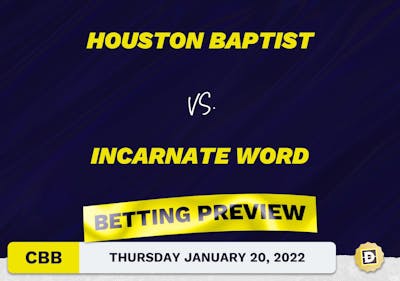Houston Baptist vs. Incarnate Word CBB Predictions and Odds - Jan 20, 2022