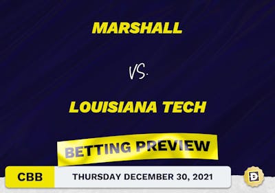 Marshall vs. Louisiana Tech CBB Predictions and Odds - Dec 30, 2021