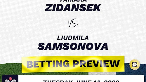 Tamara Zidansek vs. Liudmila Samsonova Predictions - Jun 14, 2022