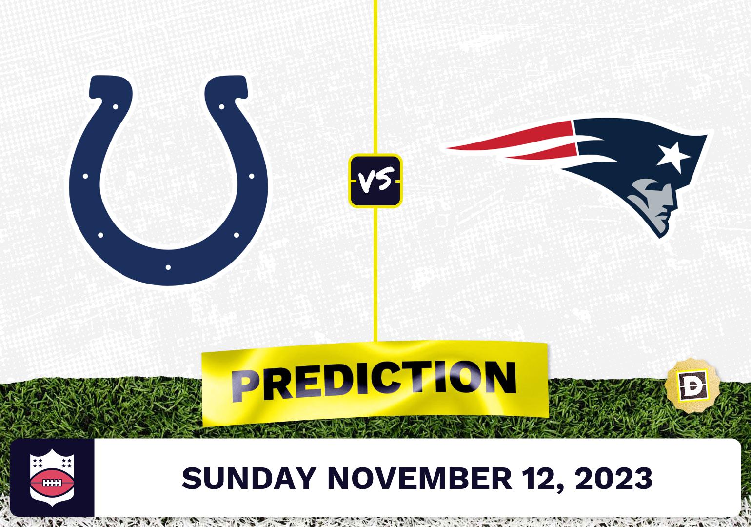 Colts vs. Patriots Prediction, Week 10 Odds, NFL Player Props [2023]