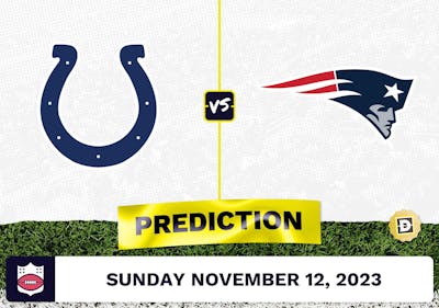Colts vs. Patriots Prediction, Week 10 Odds, NFL Player Props [2023]