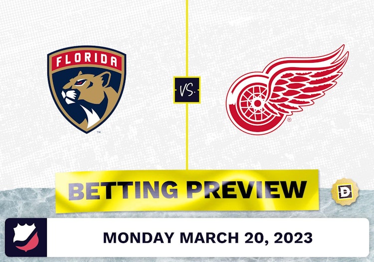 Panthers vs. Red Wings Prediction and Odds - Mar 20, 2023