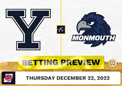 Yale vs. Monmouth CBB Prediction and Odds - Dec 22, 2022