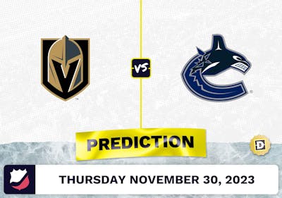 Vegas Golden Knights vs. Vancouver Canucks Prediction and Odds - November 30, 2023