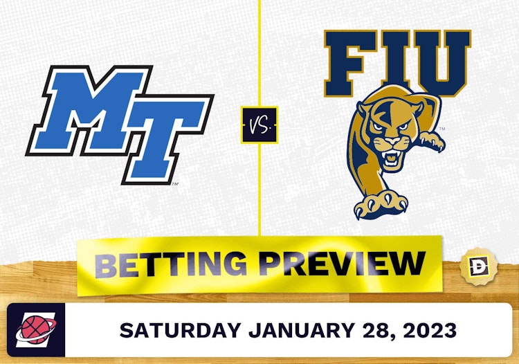 Middle Tennessee vs. Florida International CBB Prediction and Odds - Jan 28, 2023