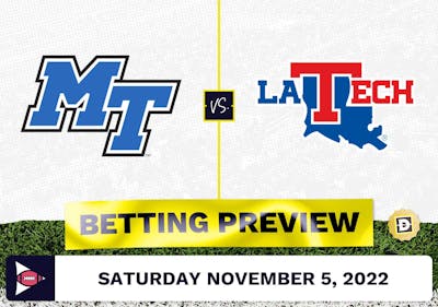 Middle Tennessee vs. Louisiana Tech CFB Prediction and Odds - Nov 5, 2022