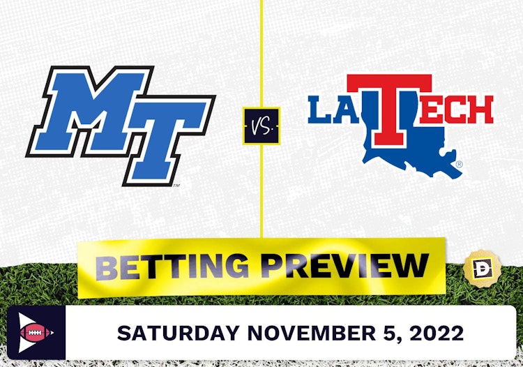 Middle Tennessee vs. Louisiana Tech CFB Prediction and Odds - Nov 5, 2022