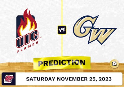 Illinois-Chicago vs. George Washington Basketball Prediction - November 25, 2023