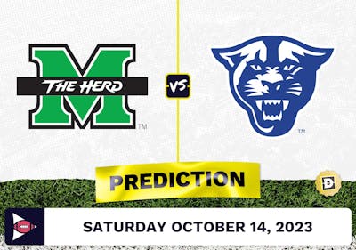 Marshall vs. Georgia State CFB Prediction and Odds - October 14, 2023